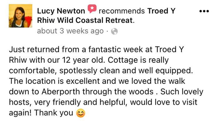 Wild Coastal Retreat At Troed Y Rhiw Aberporth, West Wales Villa Luaran gambar